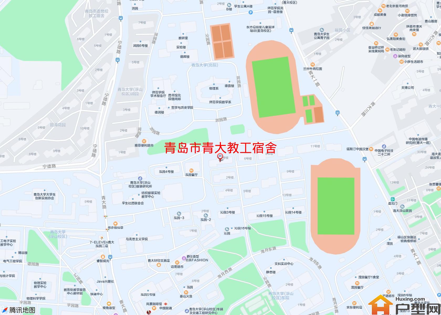 青大教工宿舍小区 - 户型网
