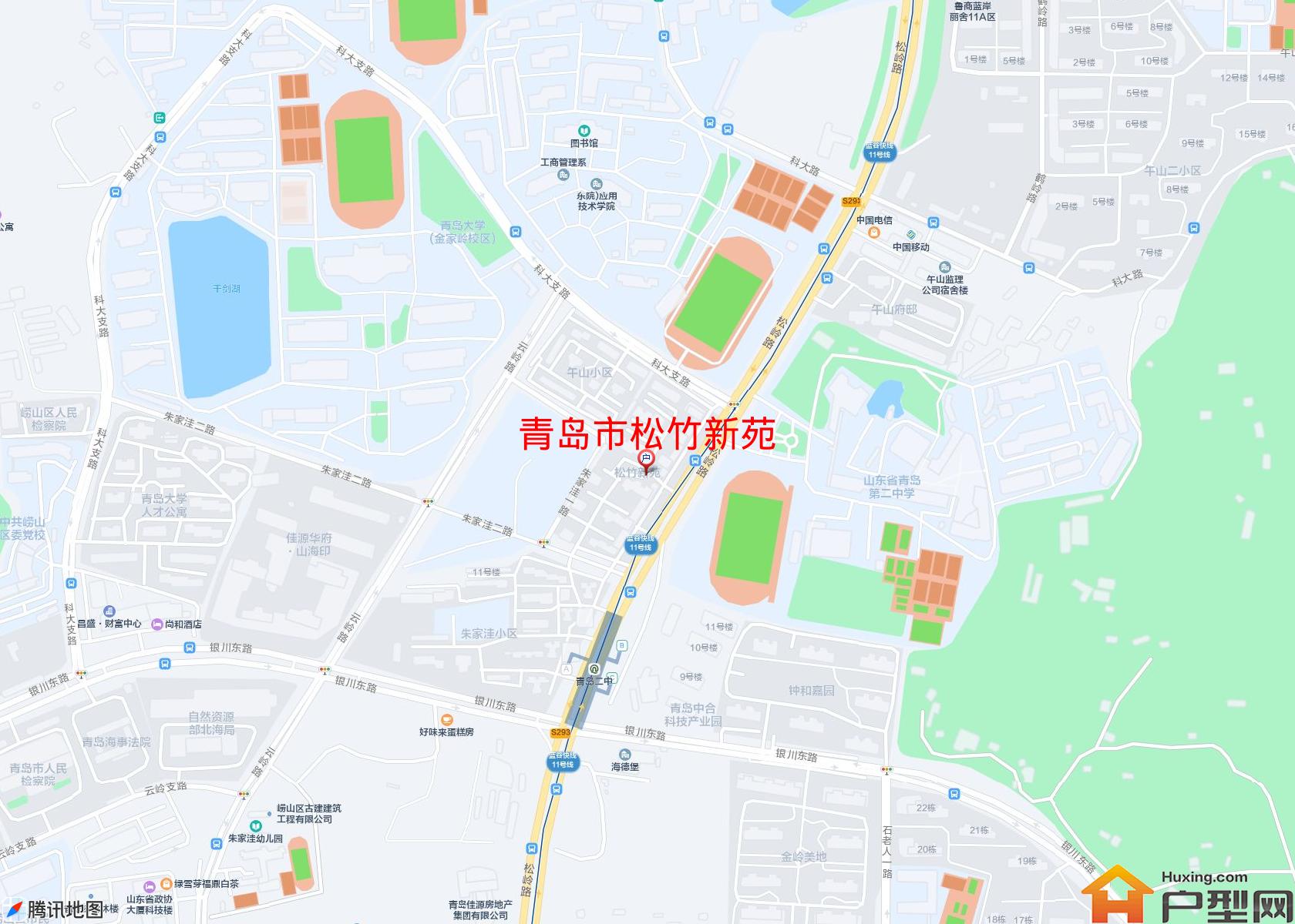 松竹新苑小区 - 户型网