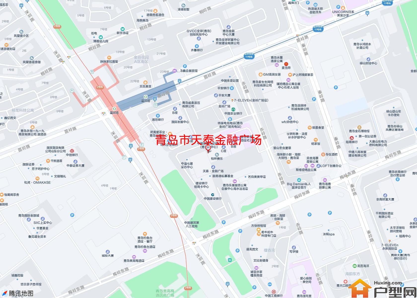 天泰金融广场小区 - 户型网