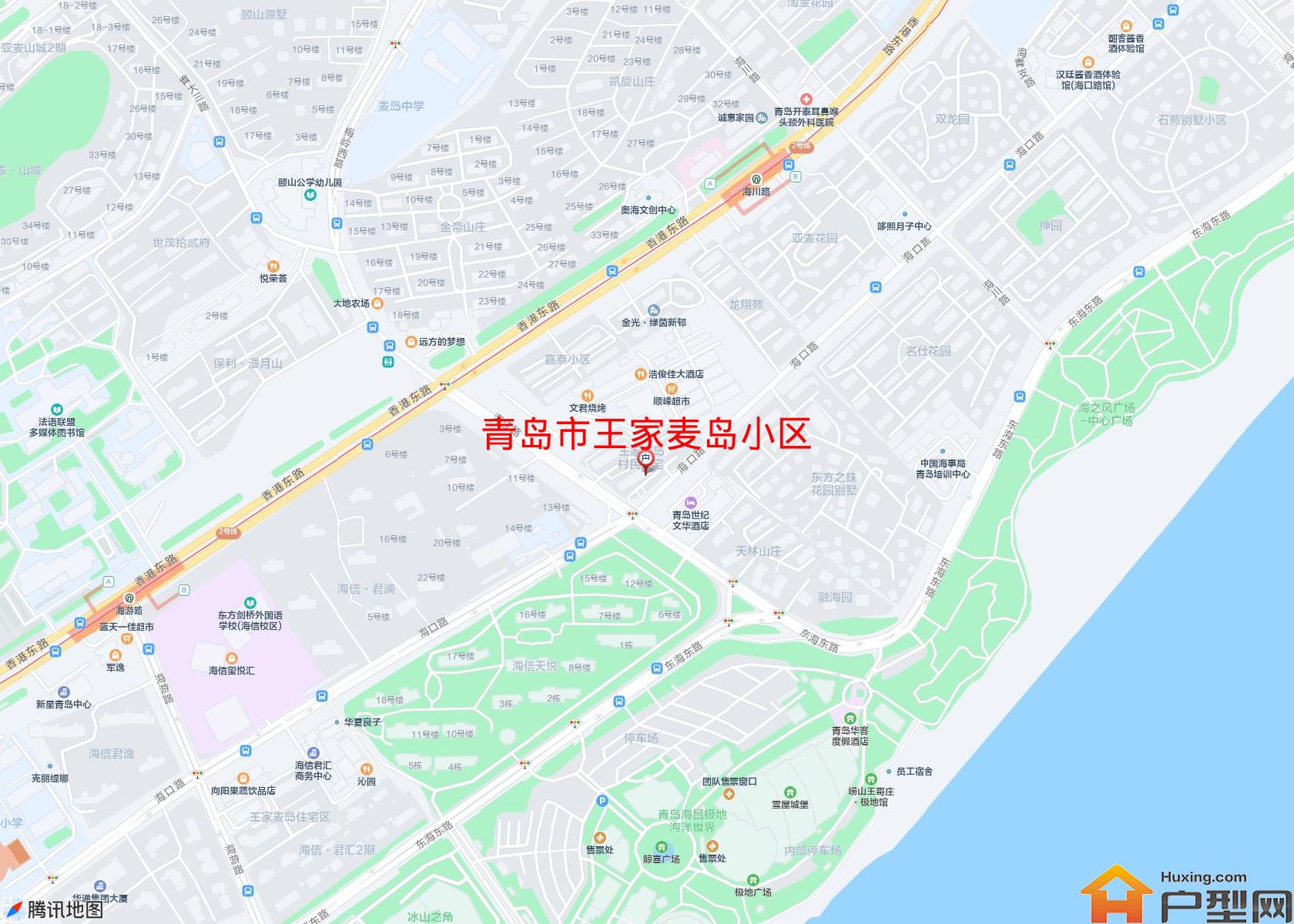 王家麦岛小区小区 - 户型网