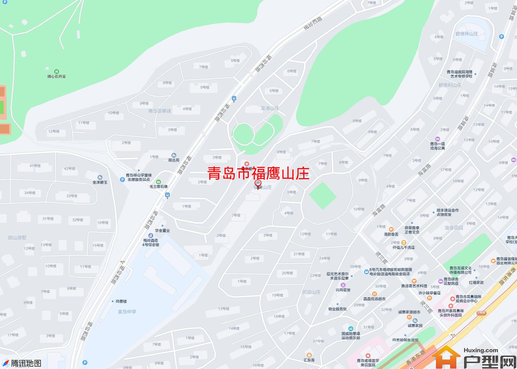 福鹰山庄小区 - 户型网