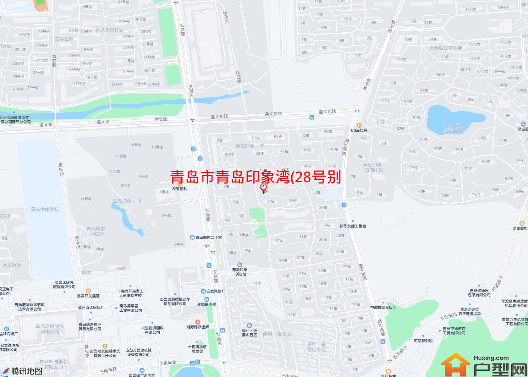 青岛印象湾(28号别墅)小区 - 户型网