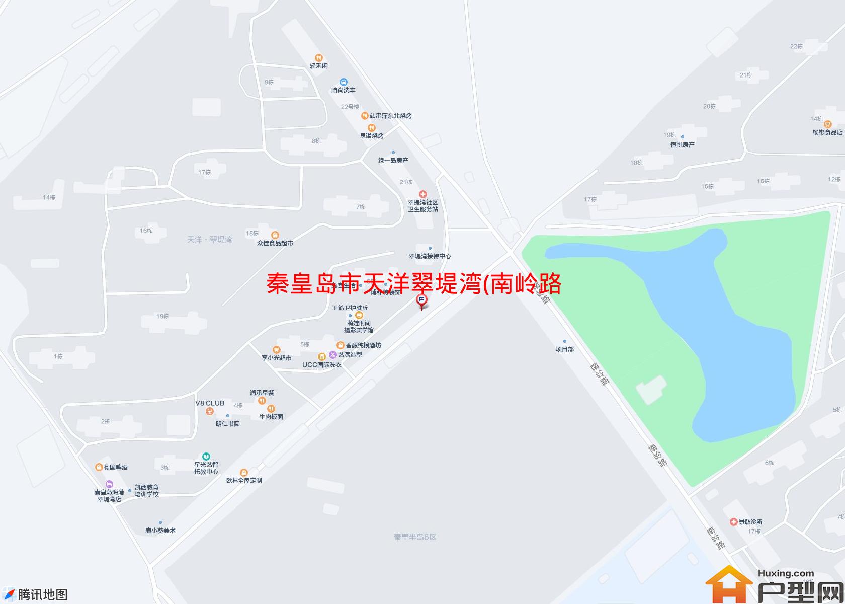 天洋翠堤湾(南岭路)小区 - 户型网