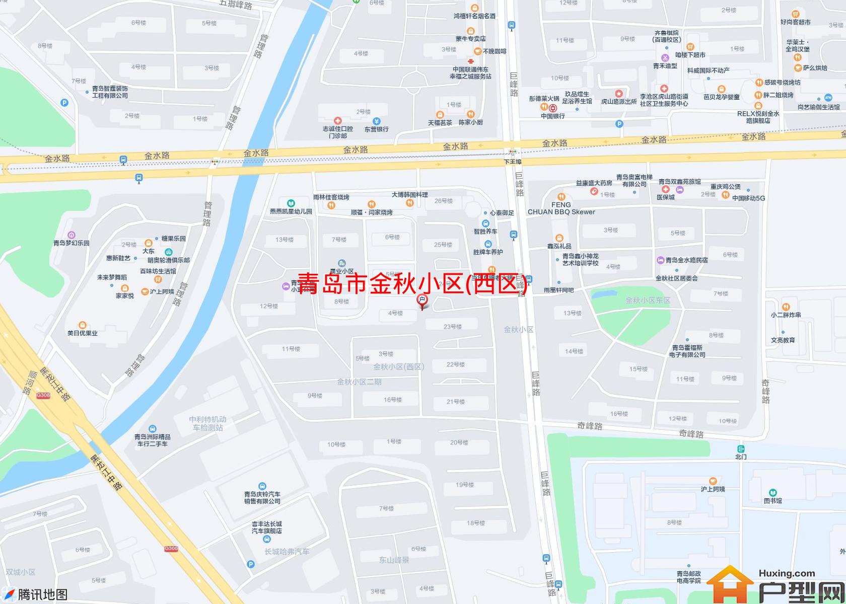 金秋小区(西区)小区 - 户型网