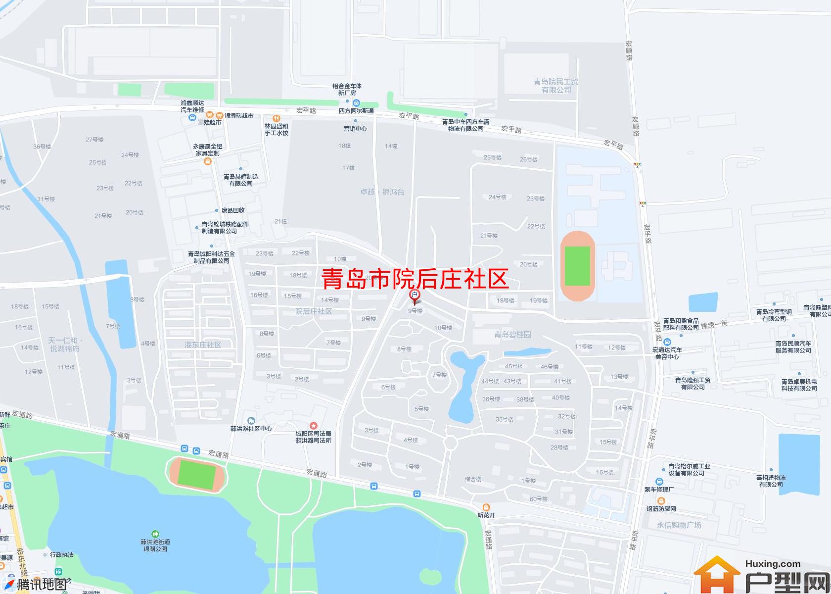 院后庄社区小区 - 户型网