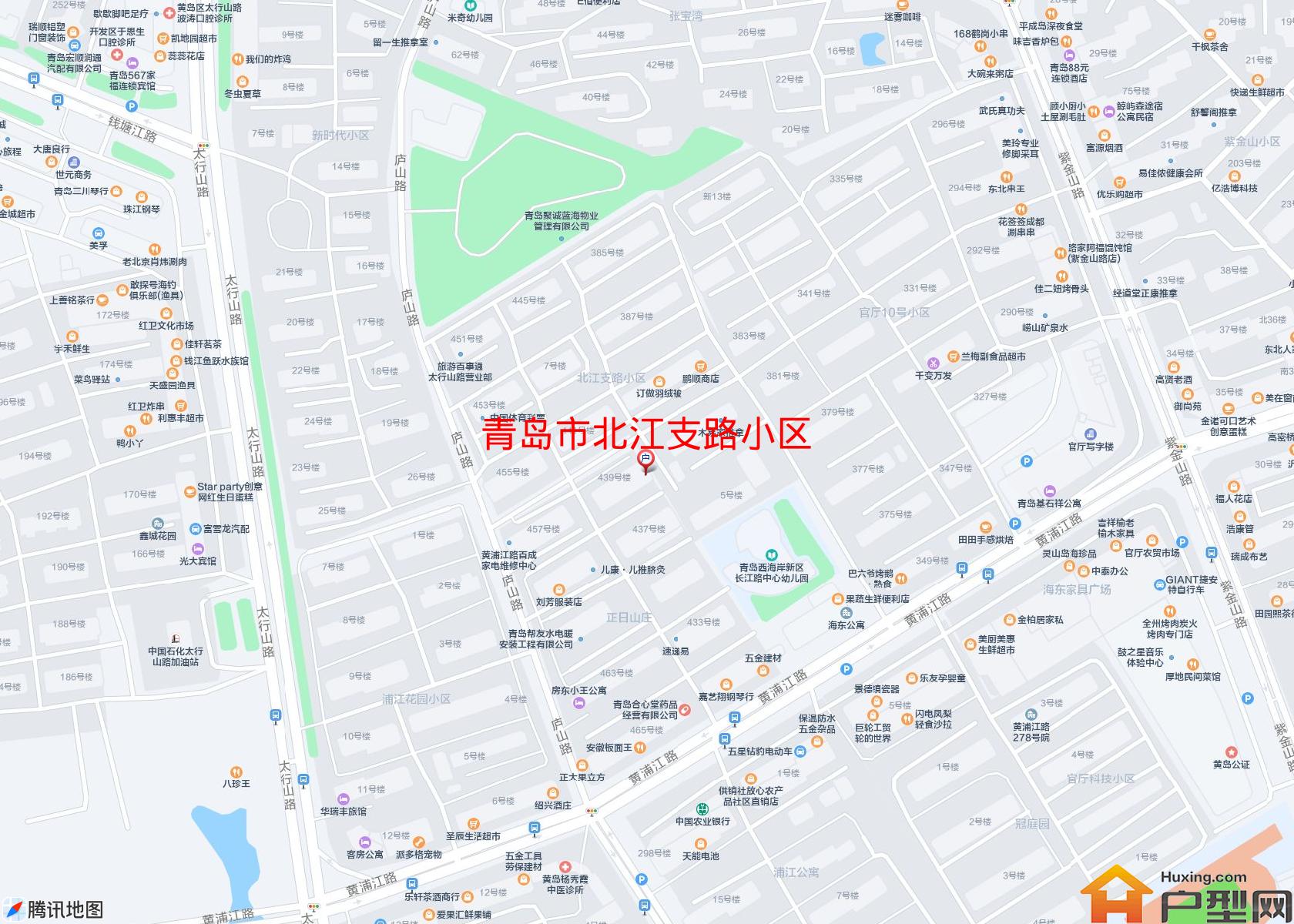 北江支路小区小区 - 户型网