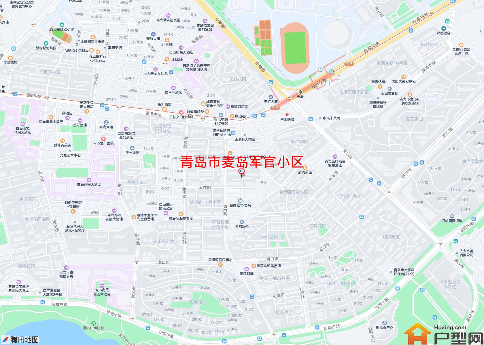 麦岛军官小区小区 - 户型网