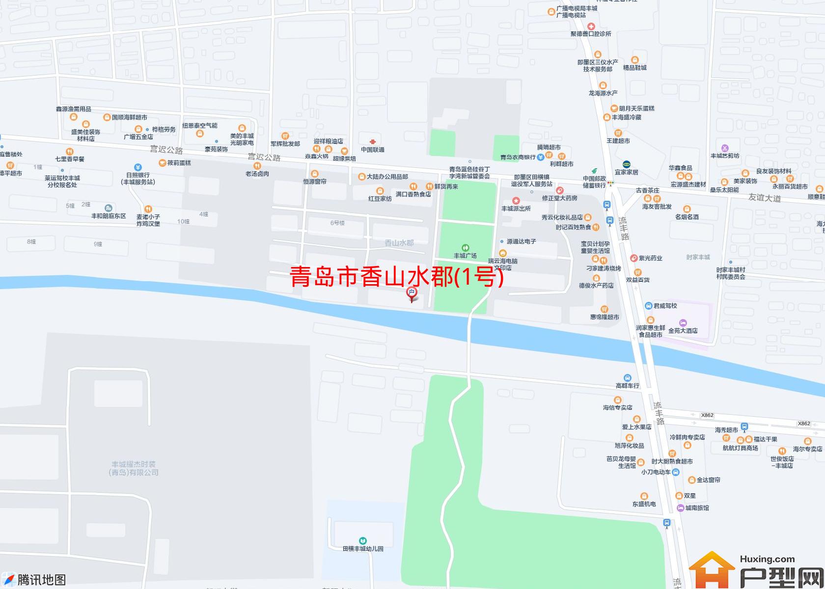 香山水郡(1号)小区 - 户型网