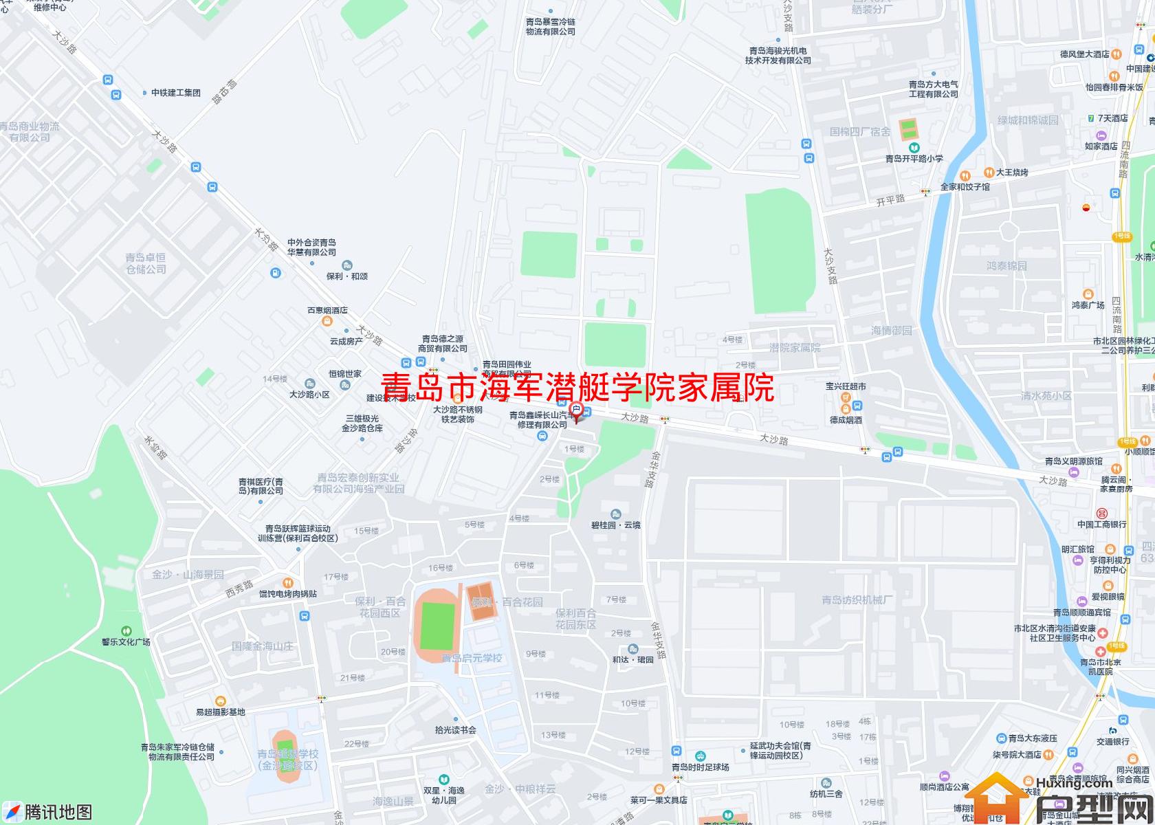 海军潜艇学院家属院小区 - 户型网