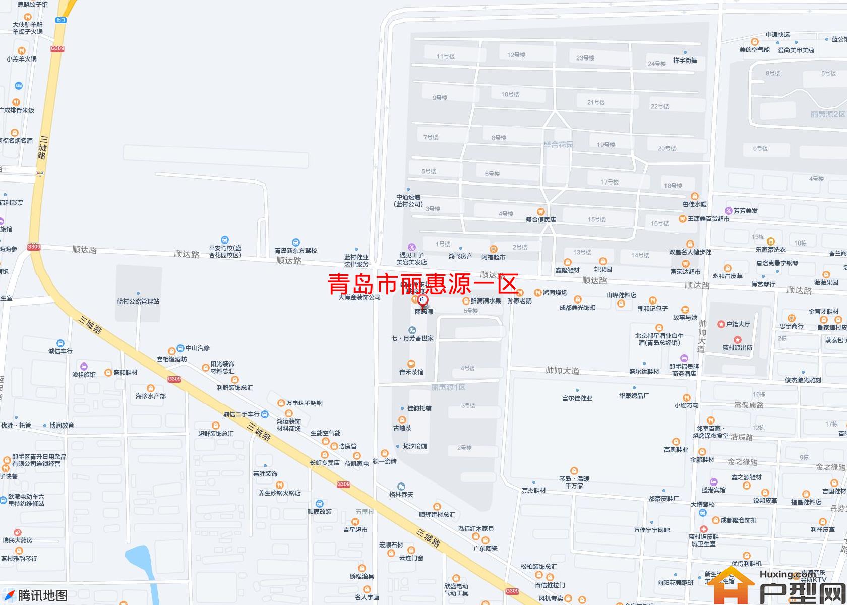 丽惠源一区小区 - 户型网