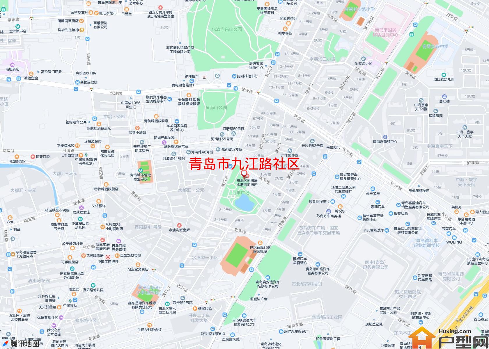 九江路社区小区 - 户型网