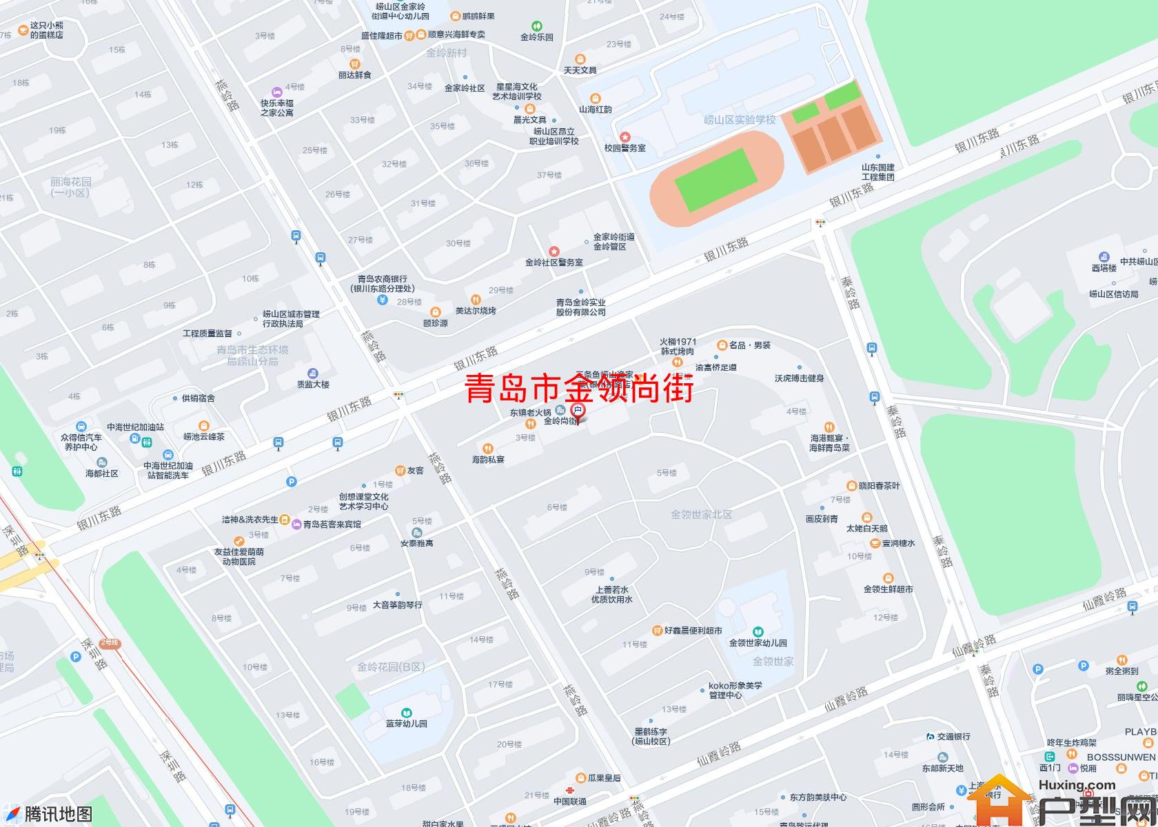 金领尚街小区 - 户型网