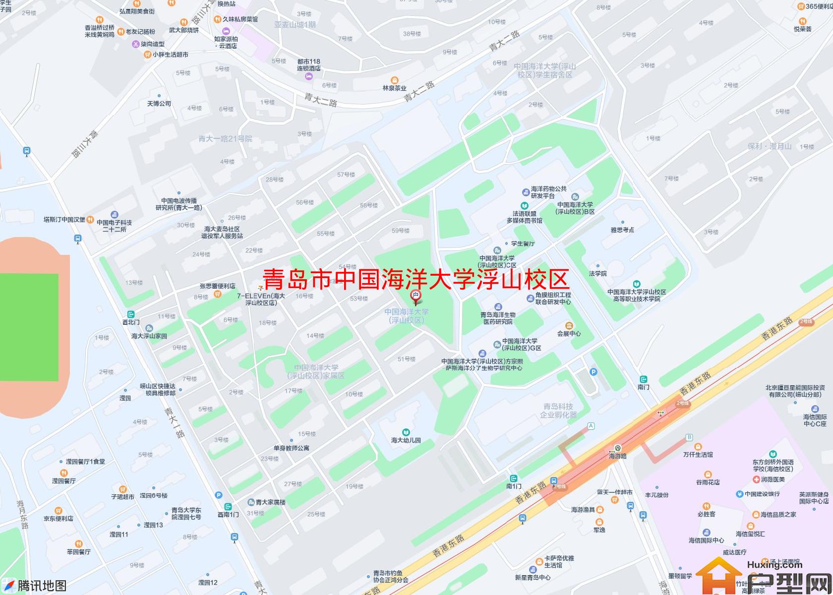 中国海洋大学浮山校区教师楼小区 - 户型网