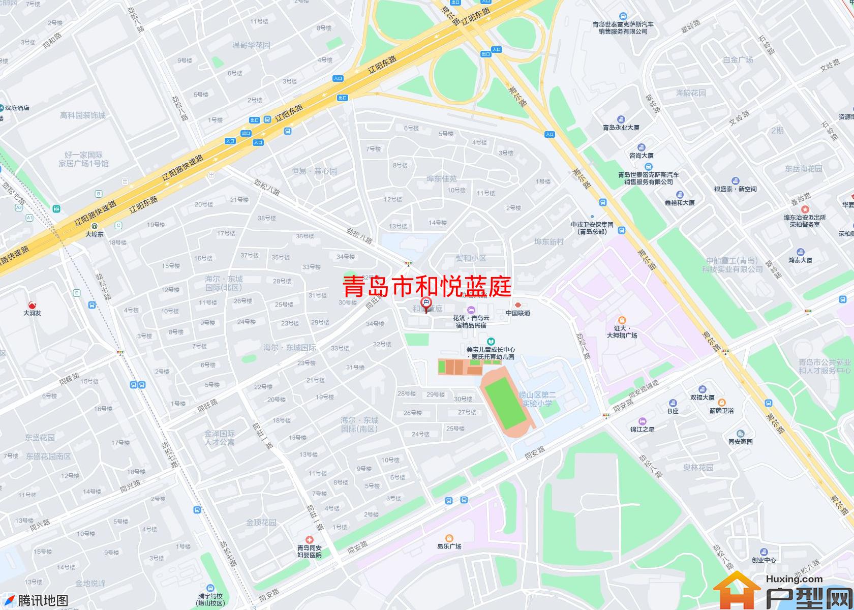 和悦蓝庭小区 - 户型网