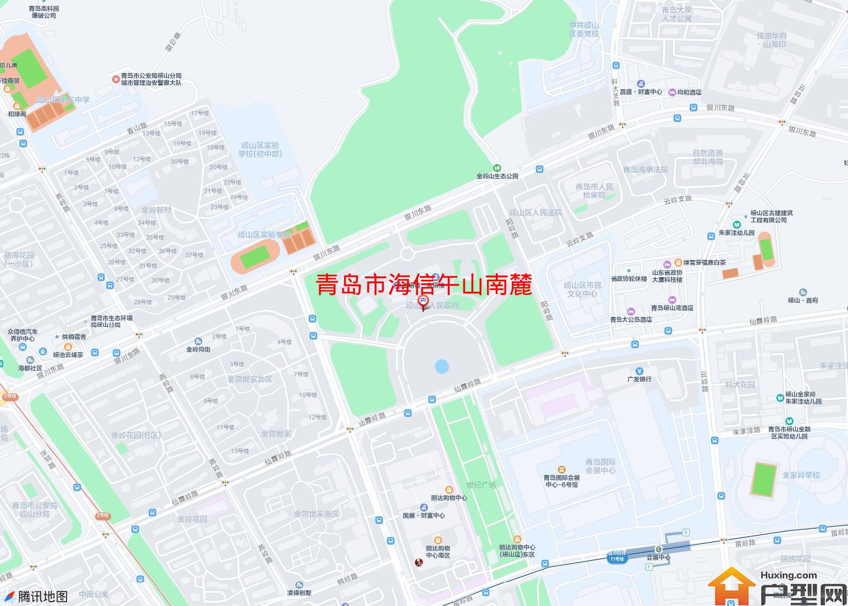 海信午山南麓小区 - 户型网