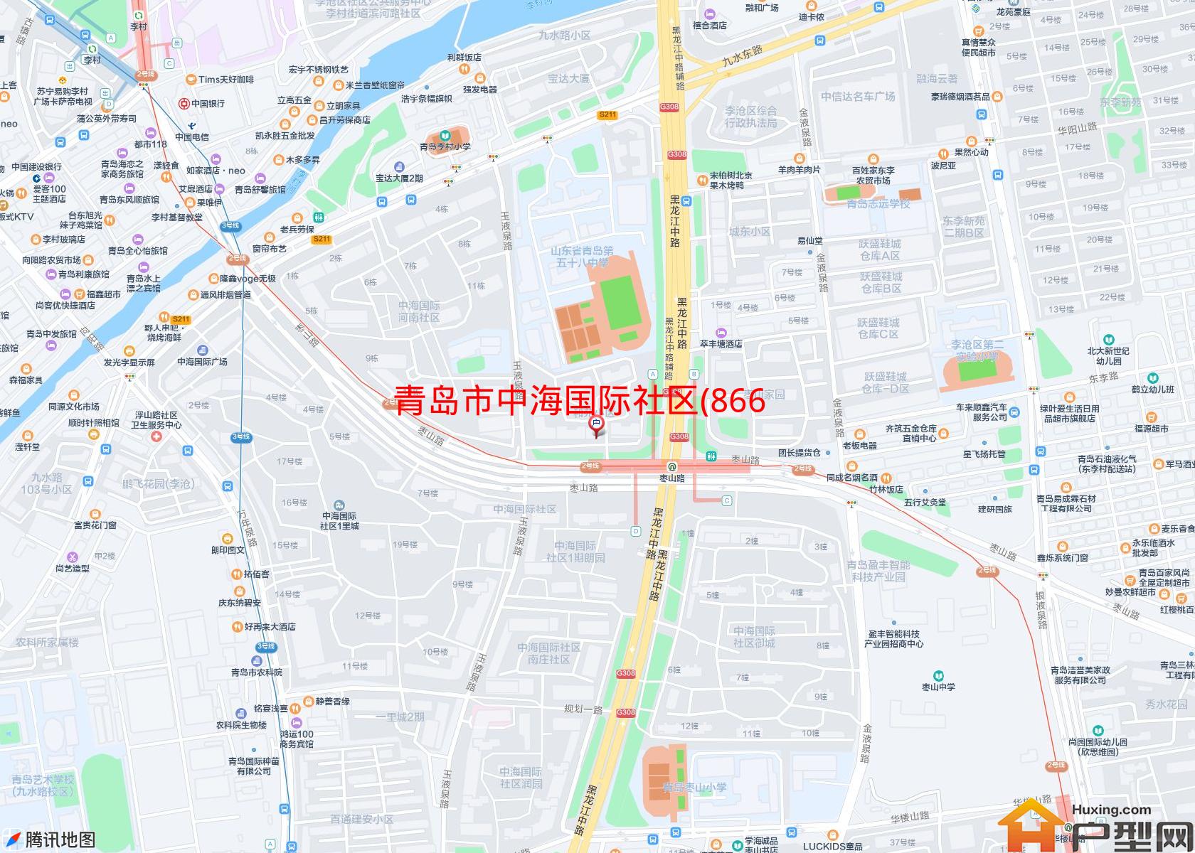 中海国际社区(866号)小区 - 户型网