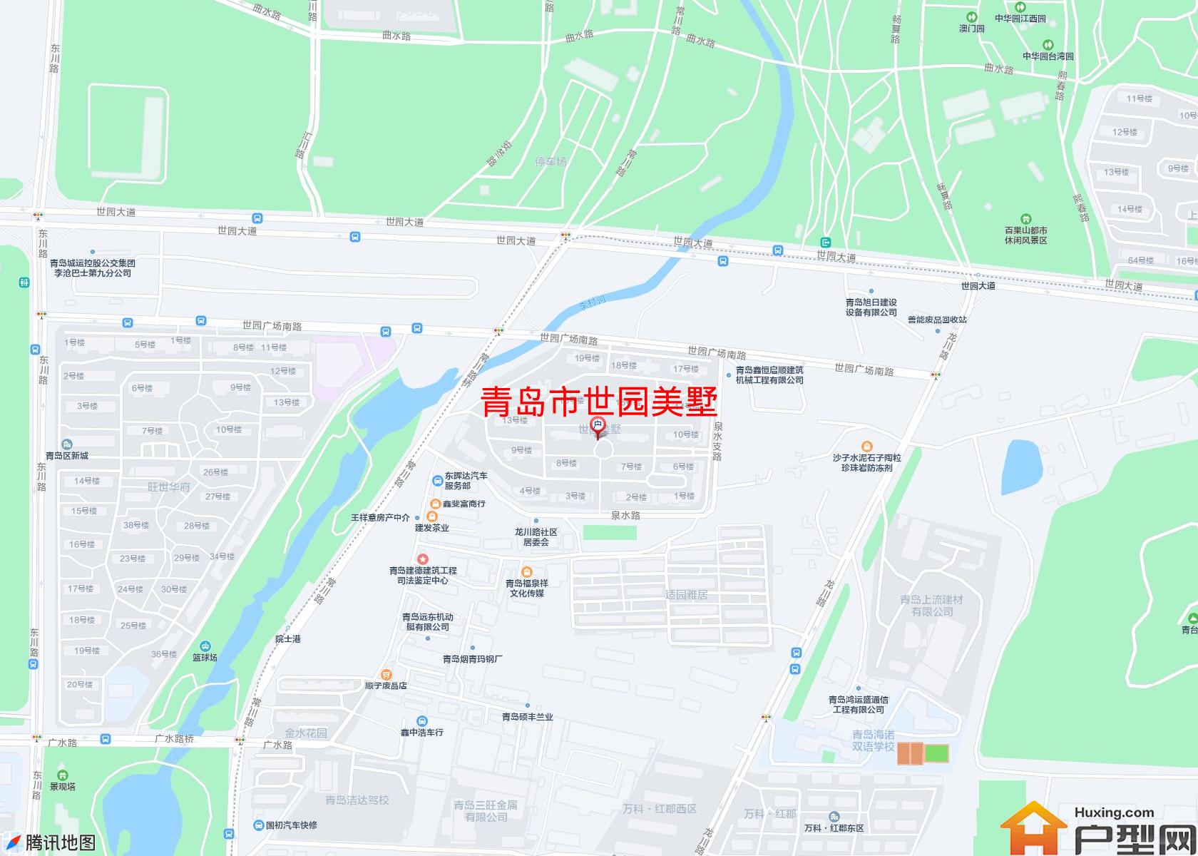 世园美墅小区 - 户型网