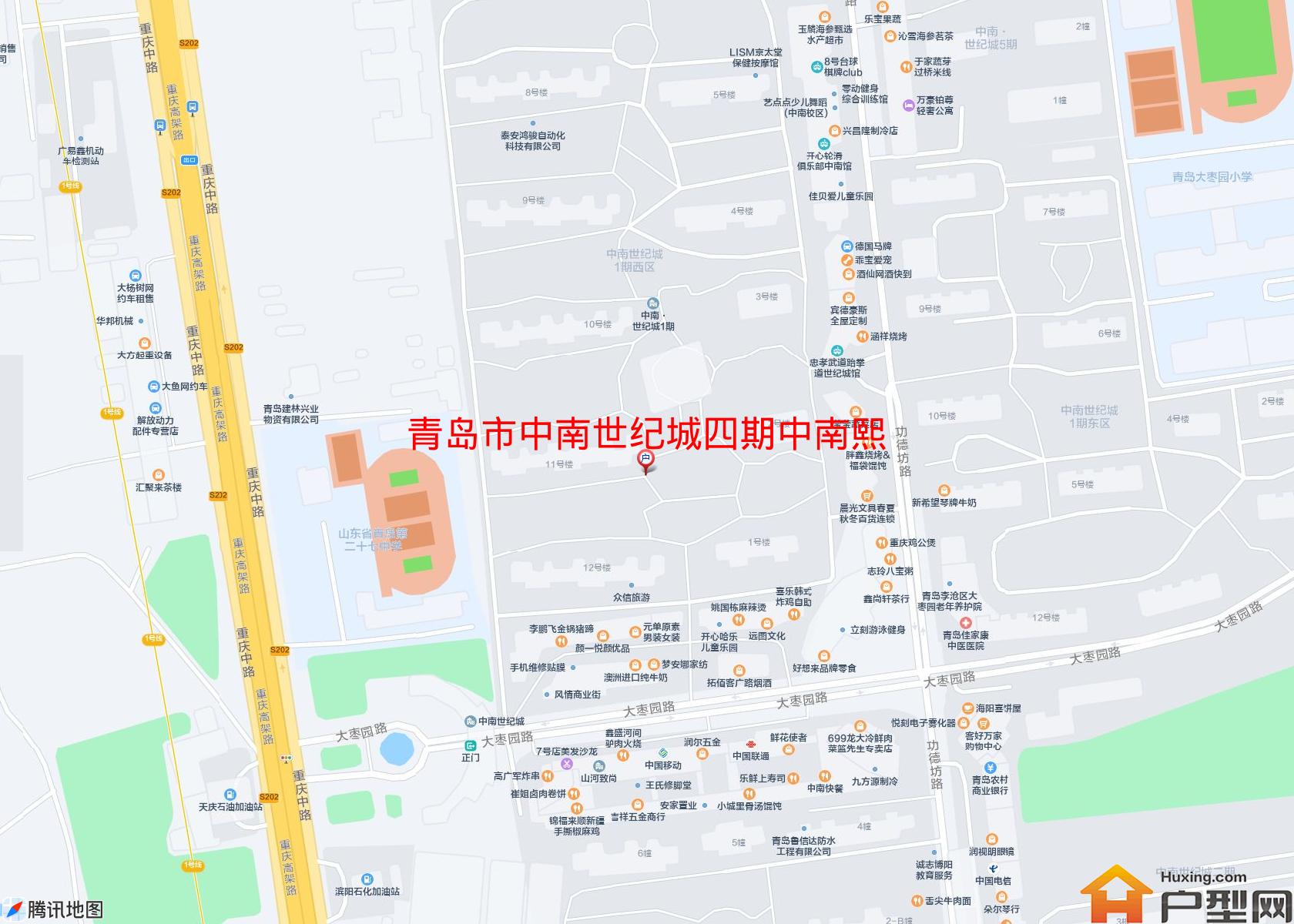 中南世纪城四期中南熙悦小区 - 户型网