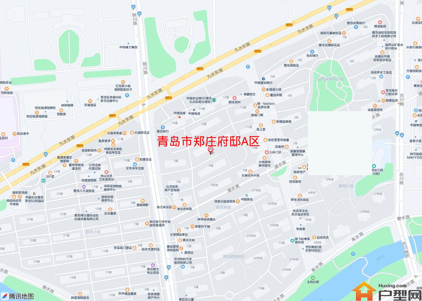 郑庄府邸A区小区 - 户型网