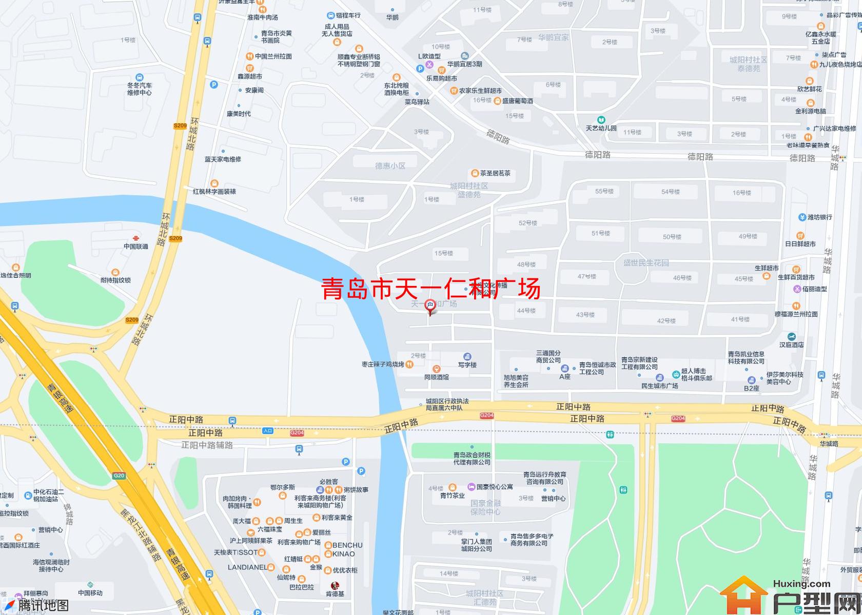 天一仁和广场小区 - 户型网