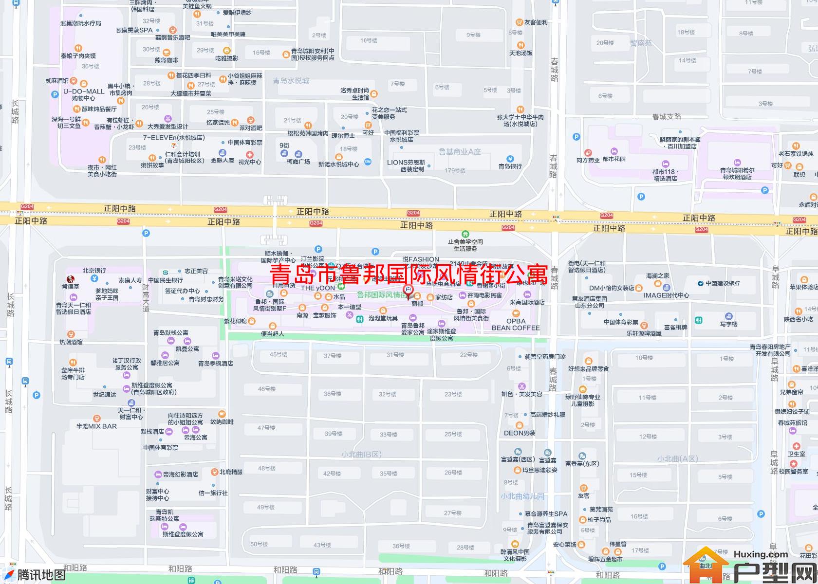 鲁邦国际风情街公寓小区 - 户型网 鲁邦国际风情街公寓小区 - 户型网