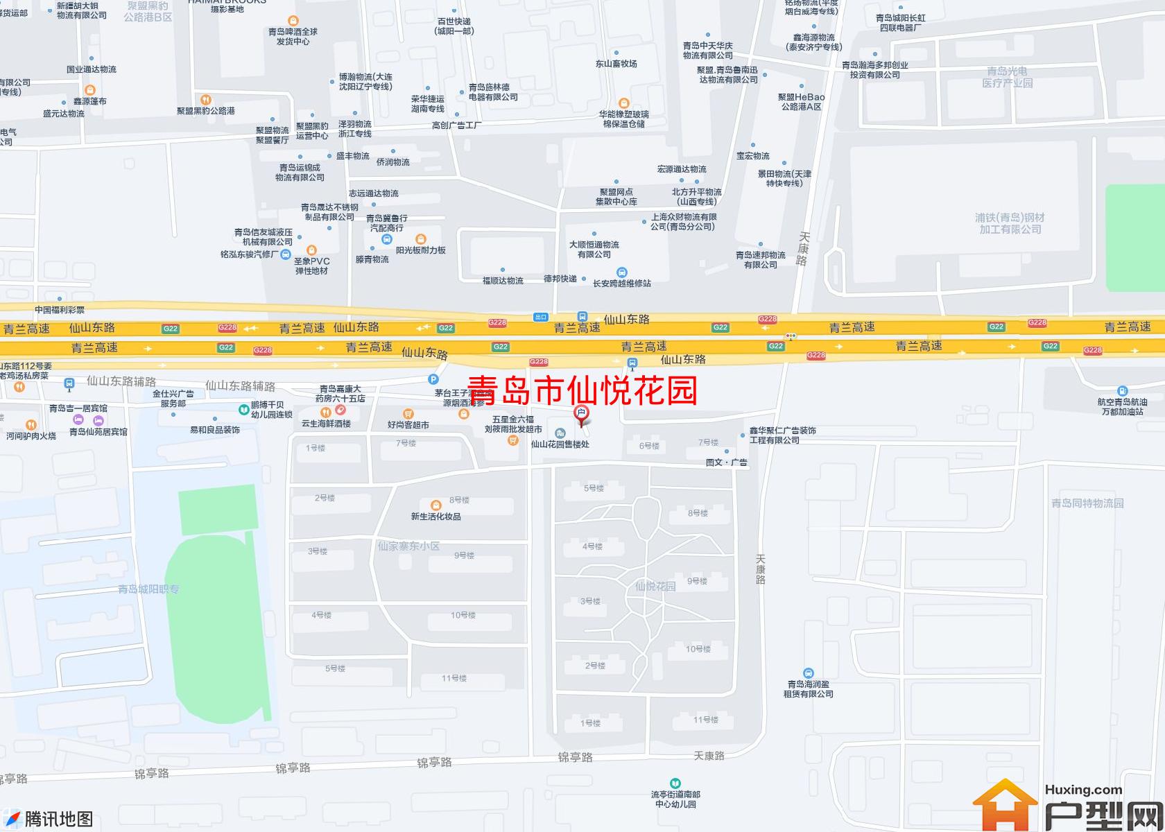 仙悦花园小区 - 户型网