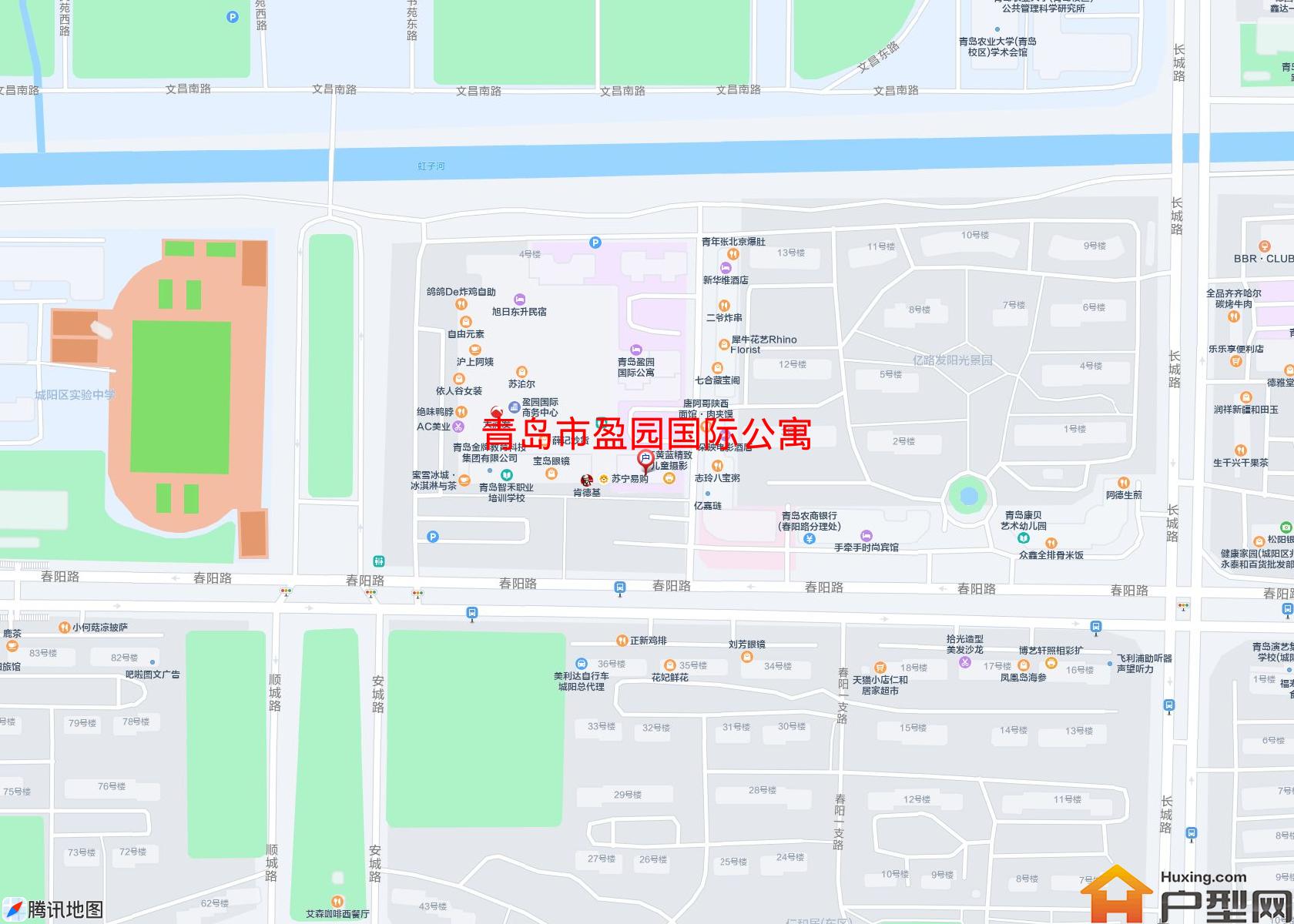 盈园国际公寓小区 - 户型网