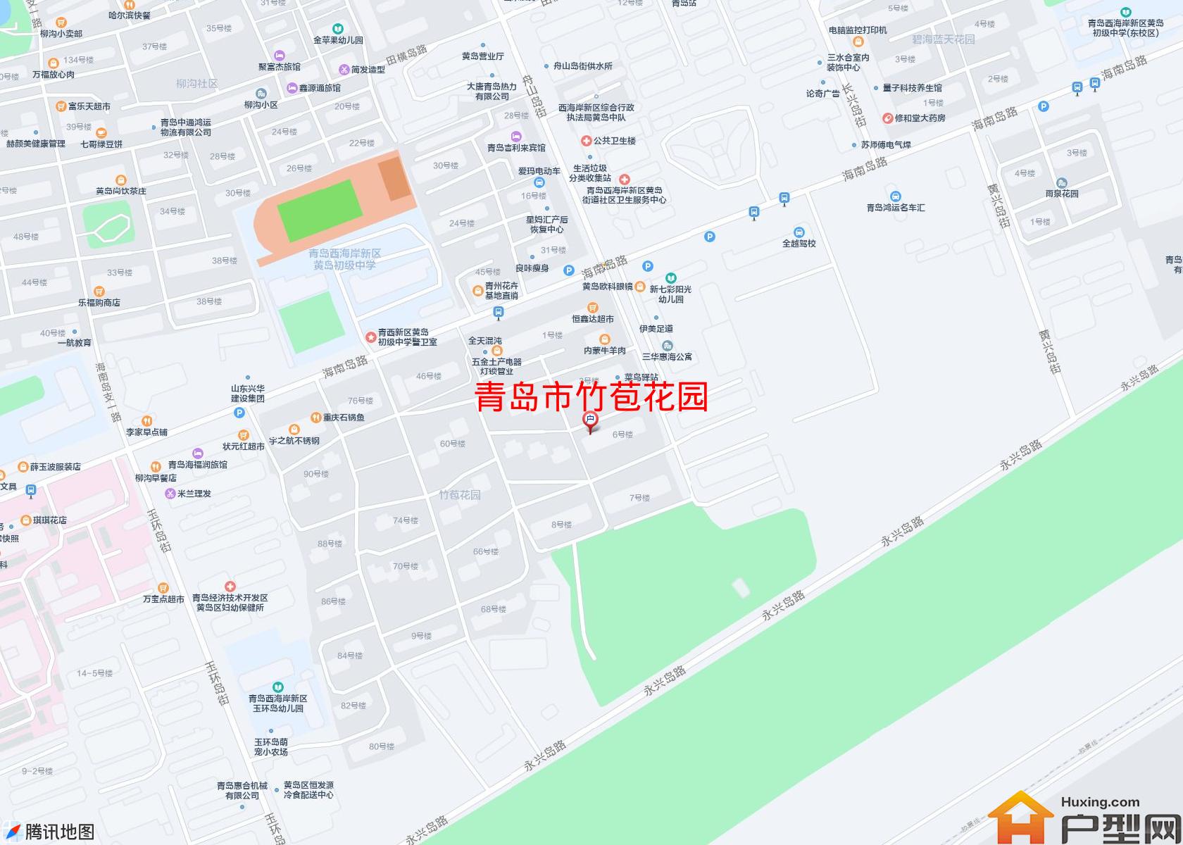 竹苞花园小区 - 户型网