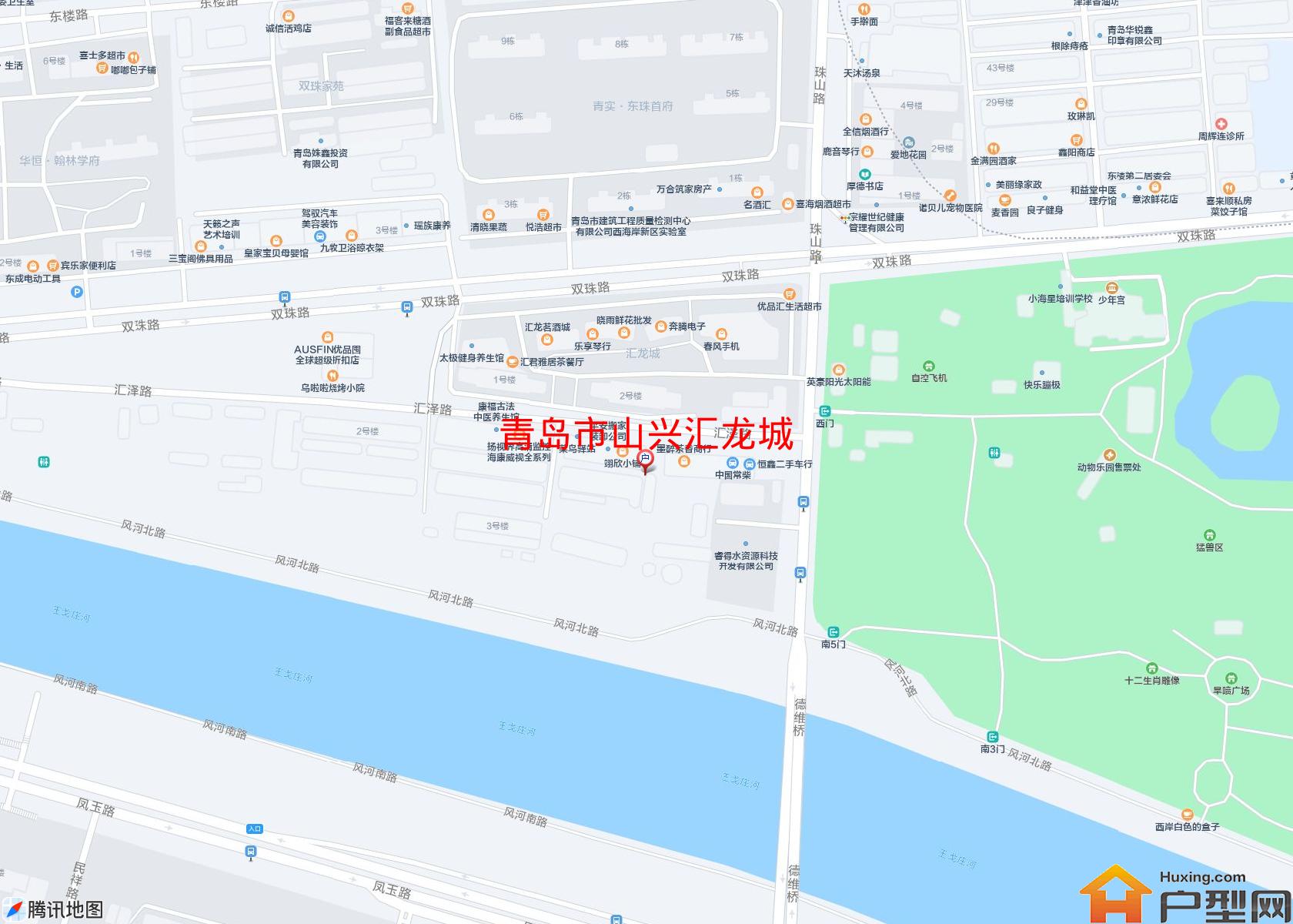 山兴汇龙城小区 - 户型网