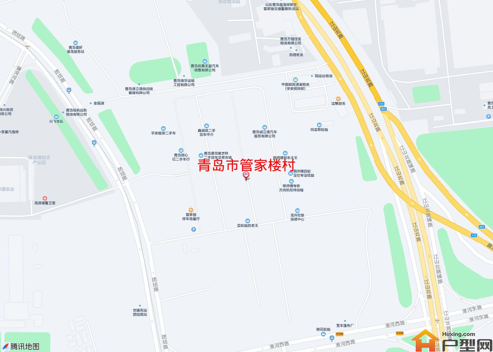 管家楼村小区 - 户型网