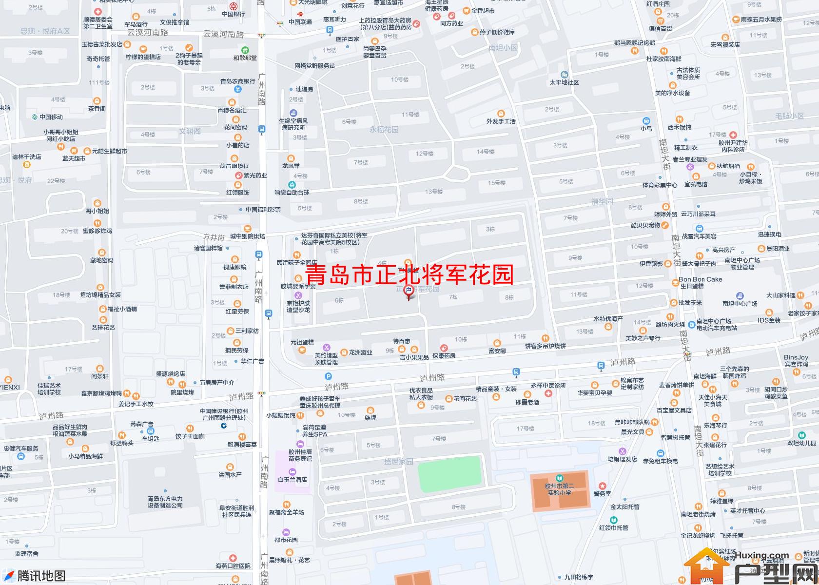 正北将军花园小区 - 户型网