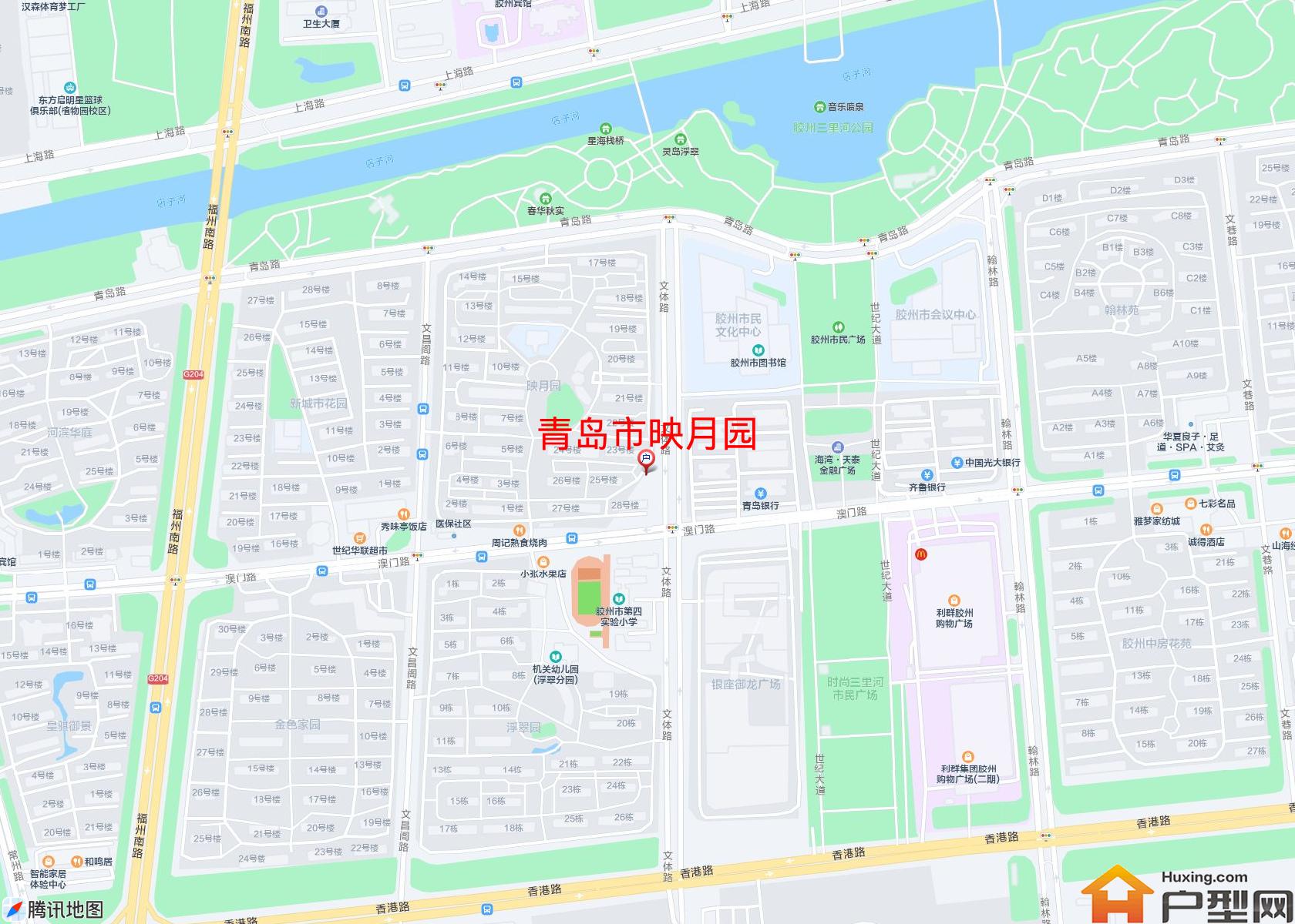 映月园小区 - 户型网