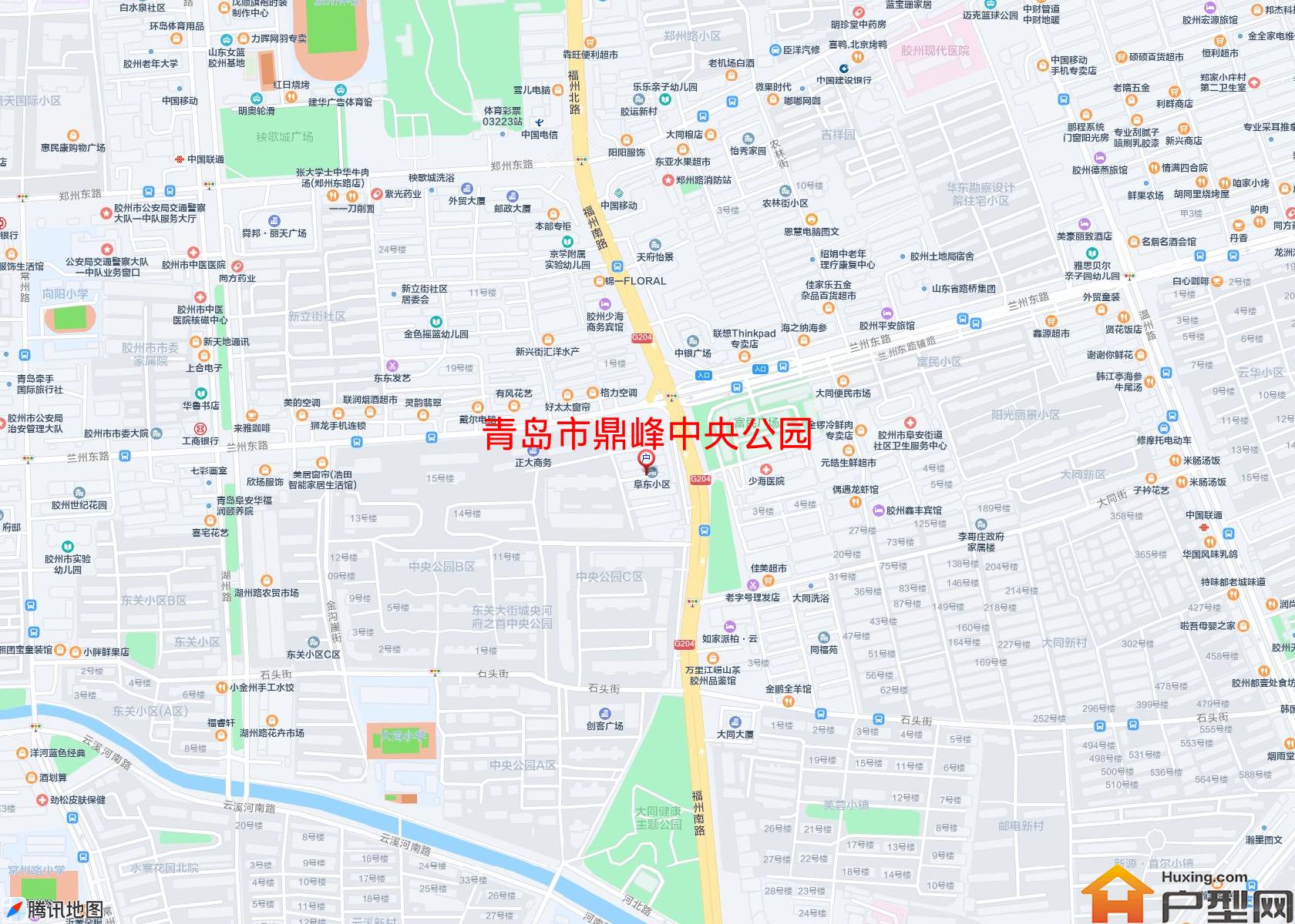 鼎峰中央公园小区 - 户型网