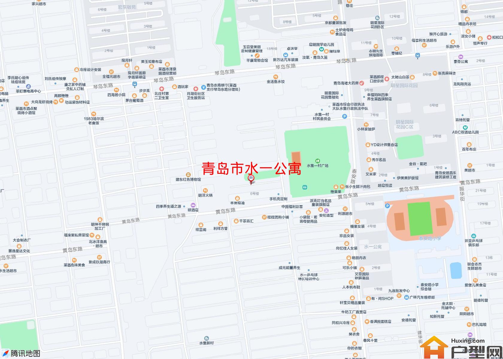 水一公寓小区 - 户型网