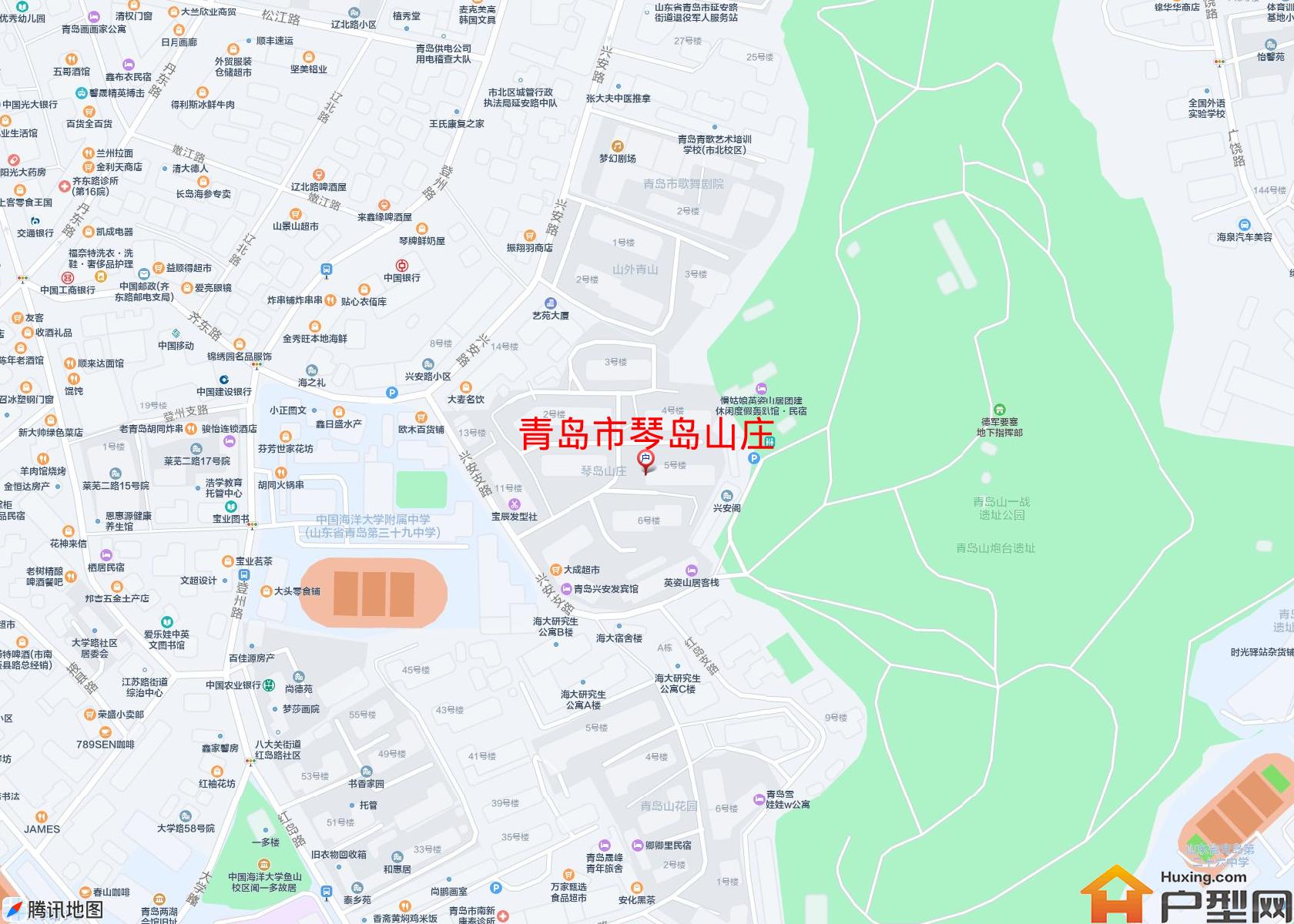 琴岛山庄小区 - 户型网 琴岛山庄小区 - 户型网