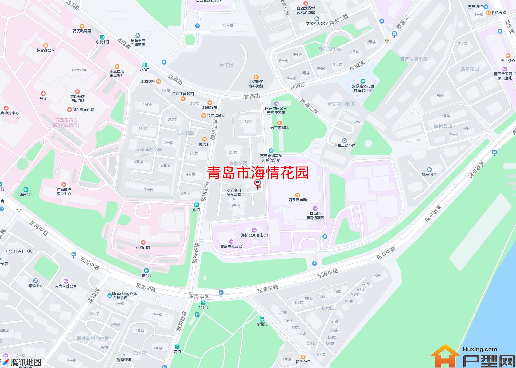 海情花园小区 - 户型网