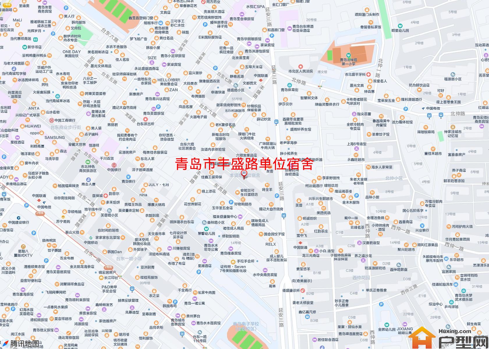 丰盛路单位宿舍小区 - 户型网