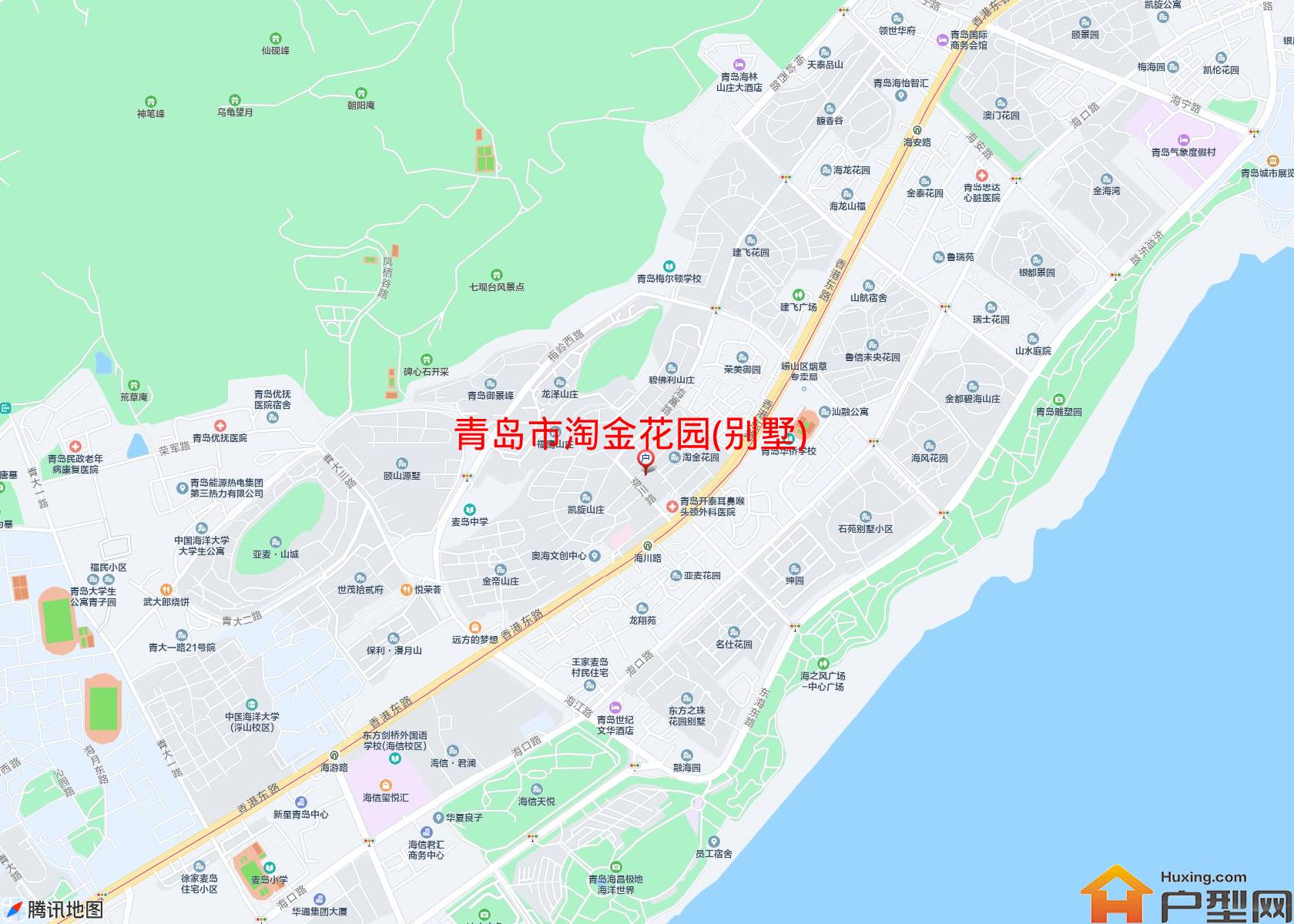 淘金花园(别墅)小区 - 户型网