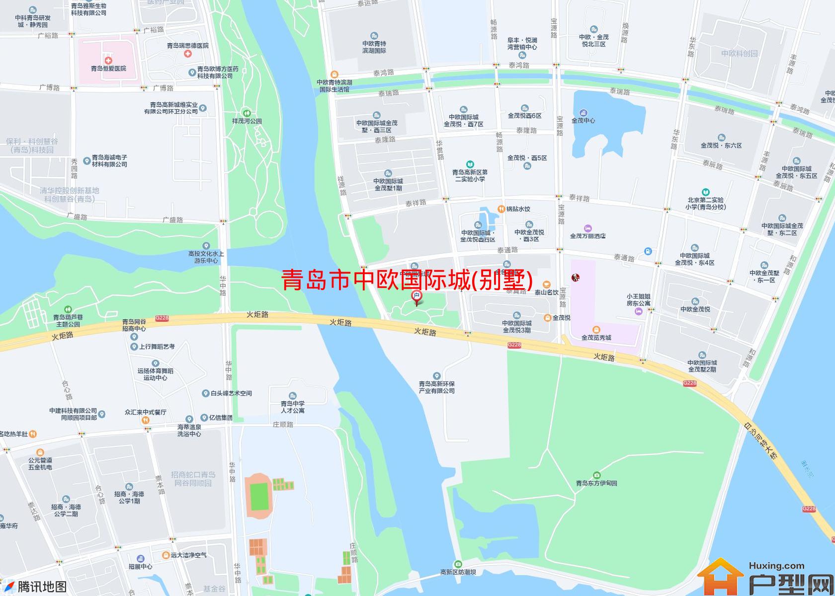 中欧国际城(别墅)小区 - 户型网