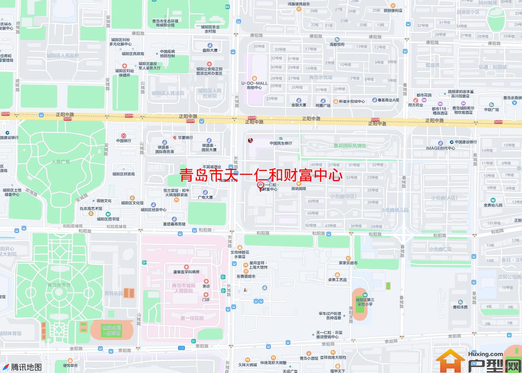 天一仁和财富中心小区 - 户型网