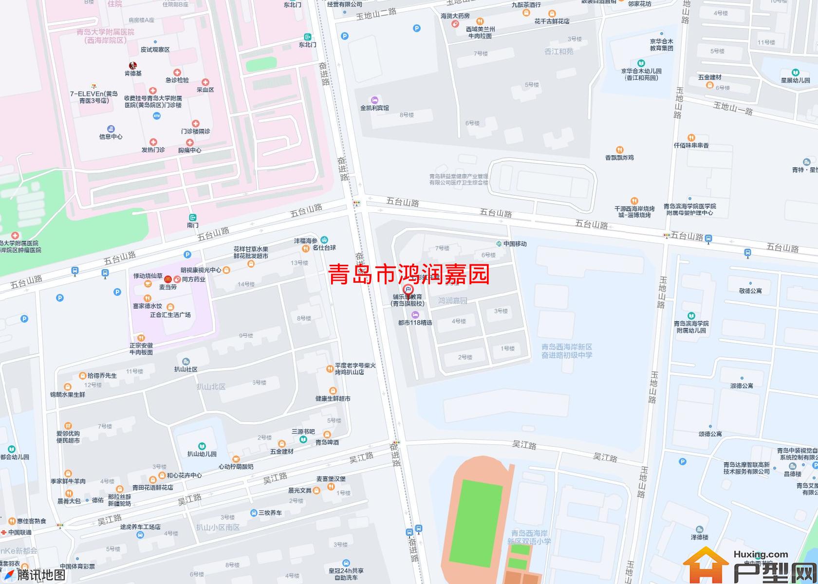 鸿润嘉园小区 - 户型网