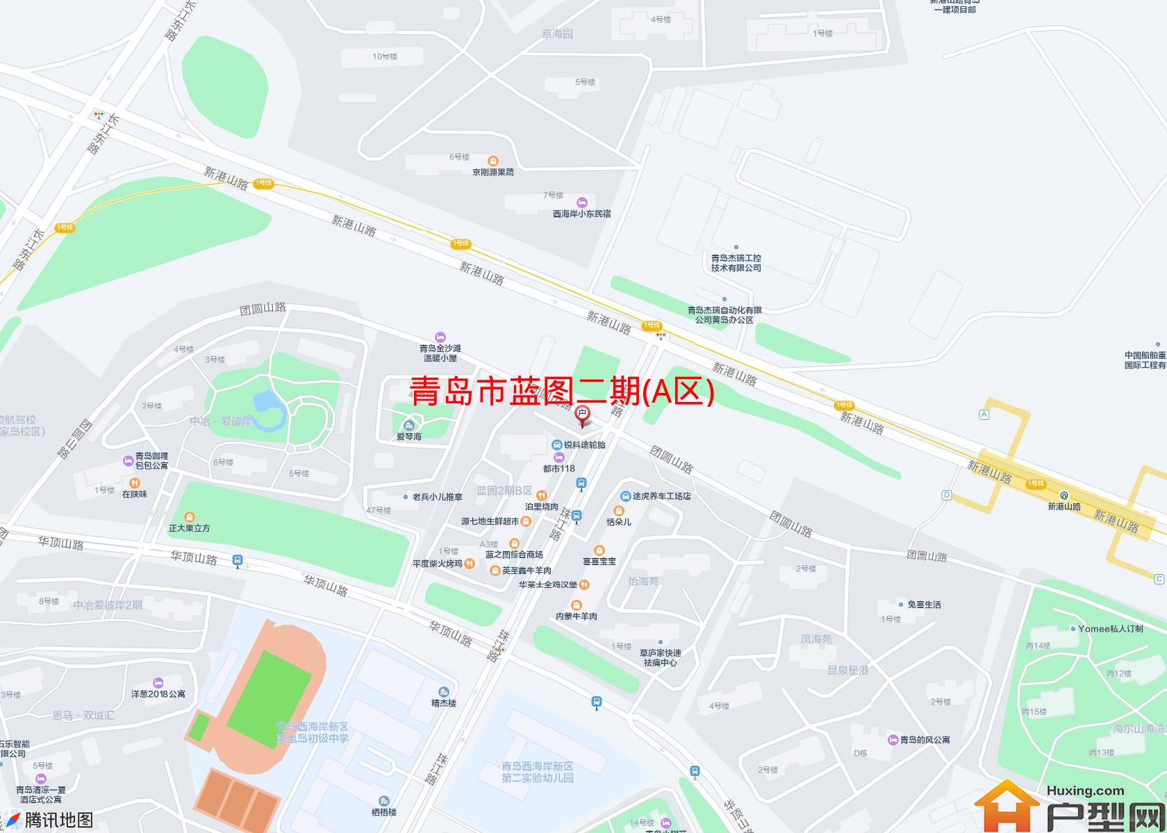 蓝图二期(A区)小区 - 户型网