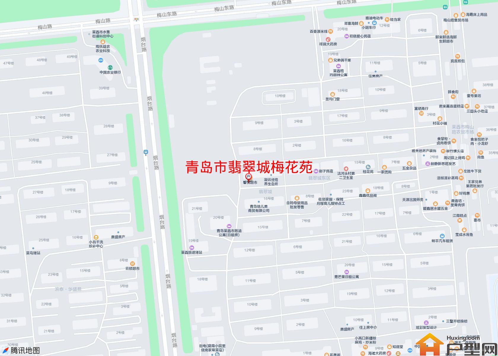 翡翠城梅花苑小区 - 户型网