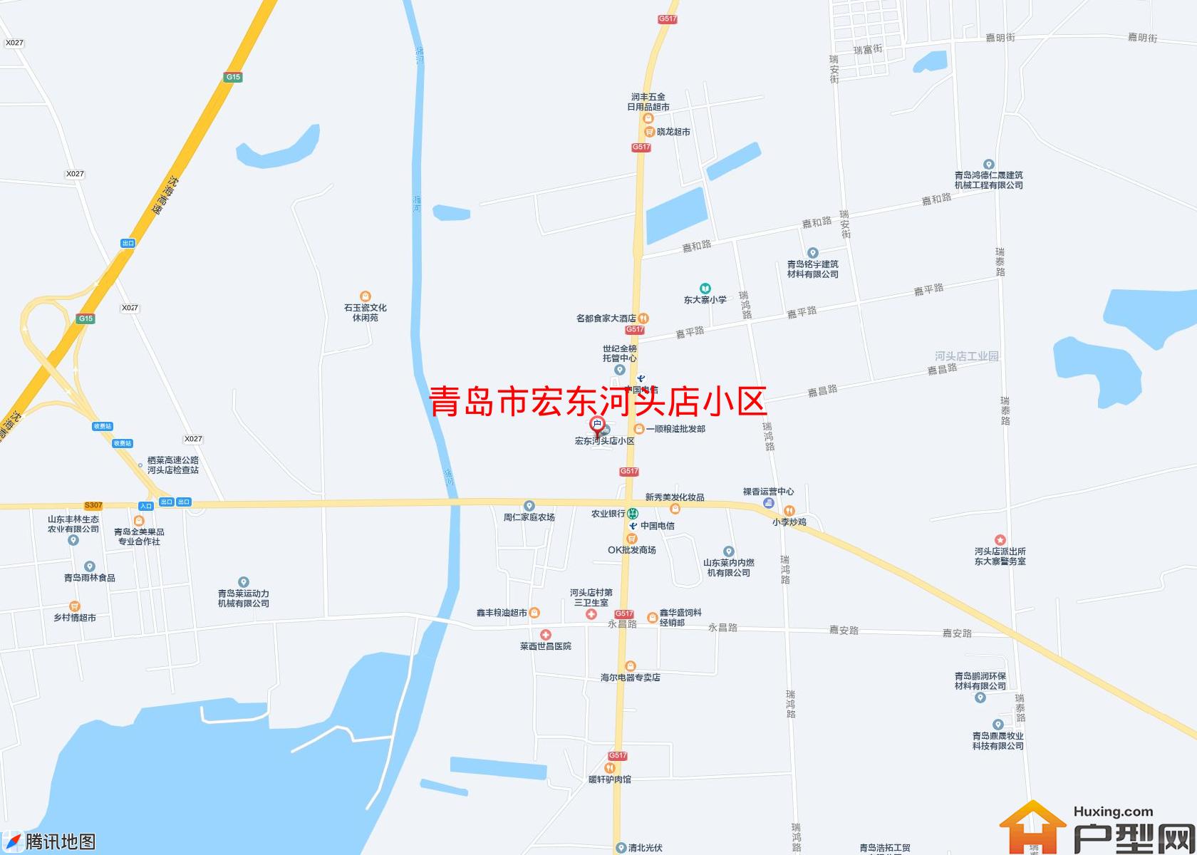 宏东河头店小区小区 - 户型网