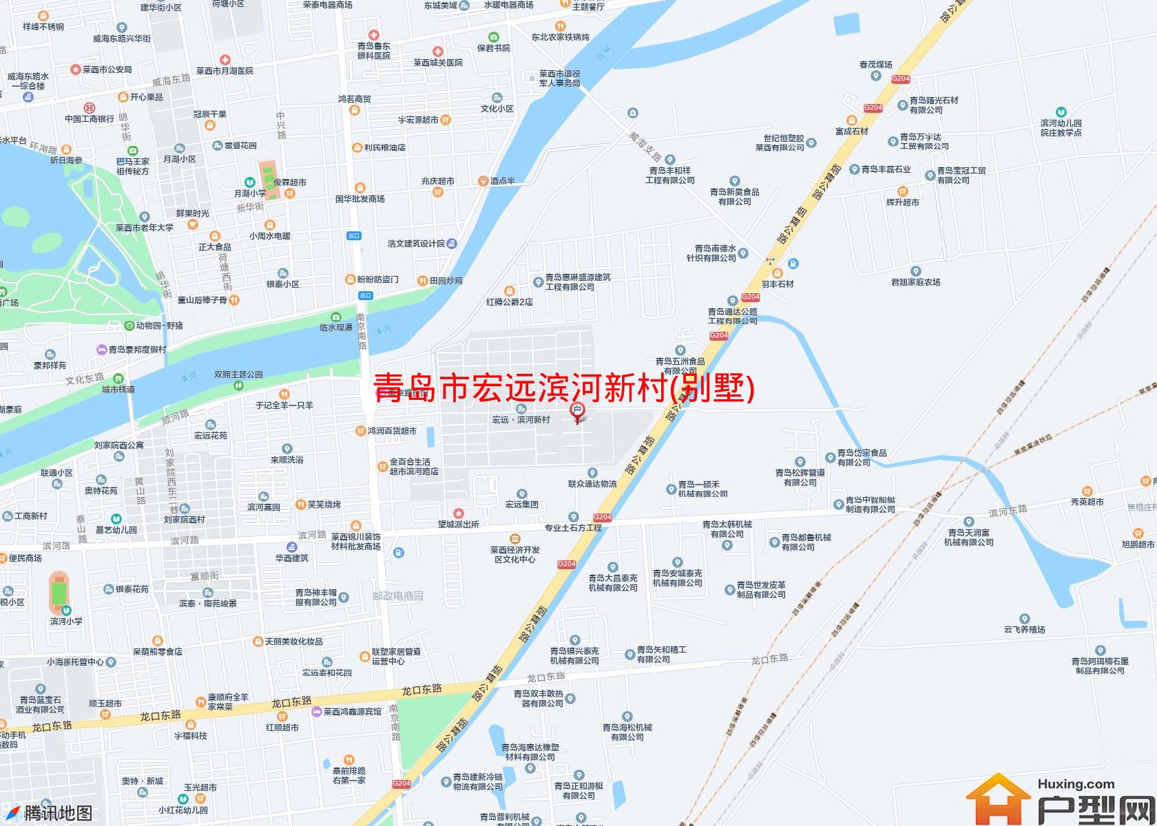 宏远滨河新村(别墅)小区 - 户型网