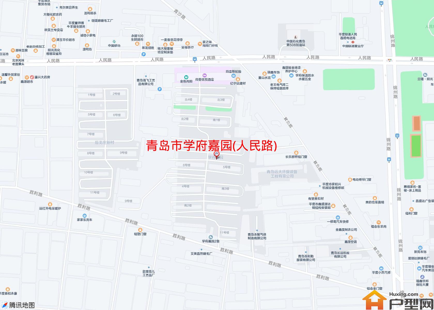 学府嘉园(人民路)小区 - 户型网