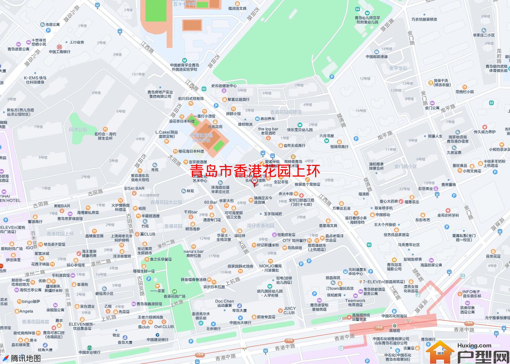 香港花园上环小区 - 户型网