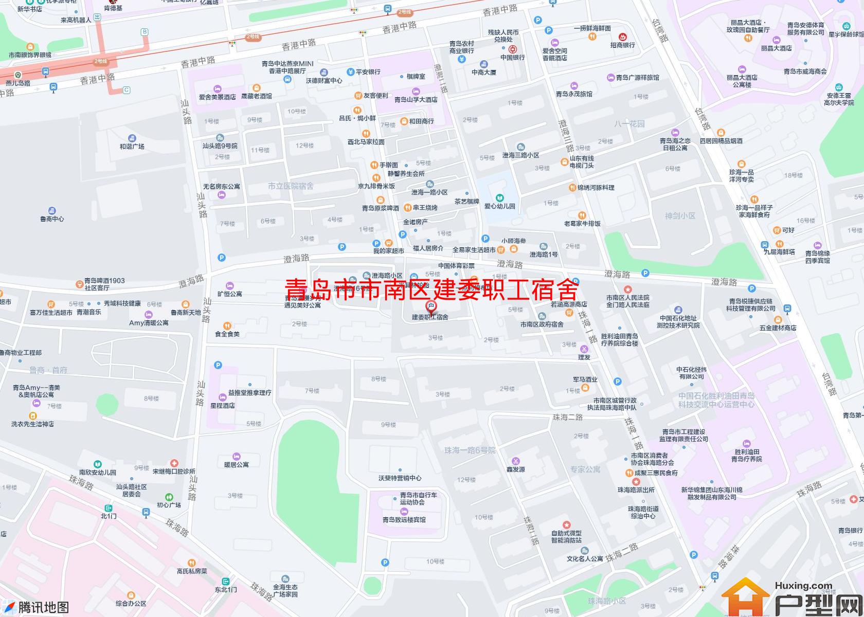 市南区建委职工宿舍小区 - 户型网