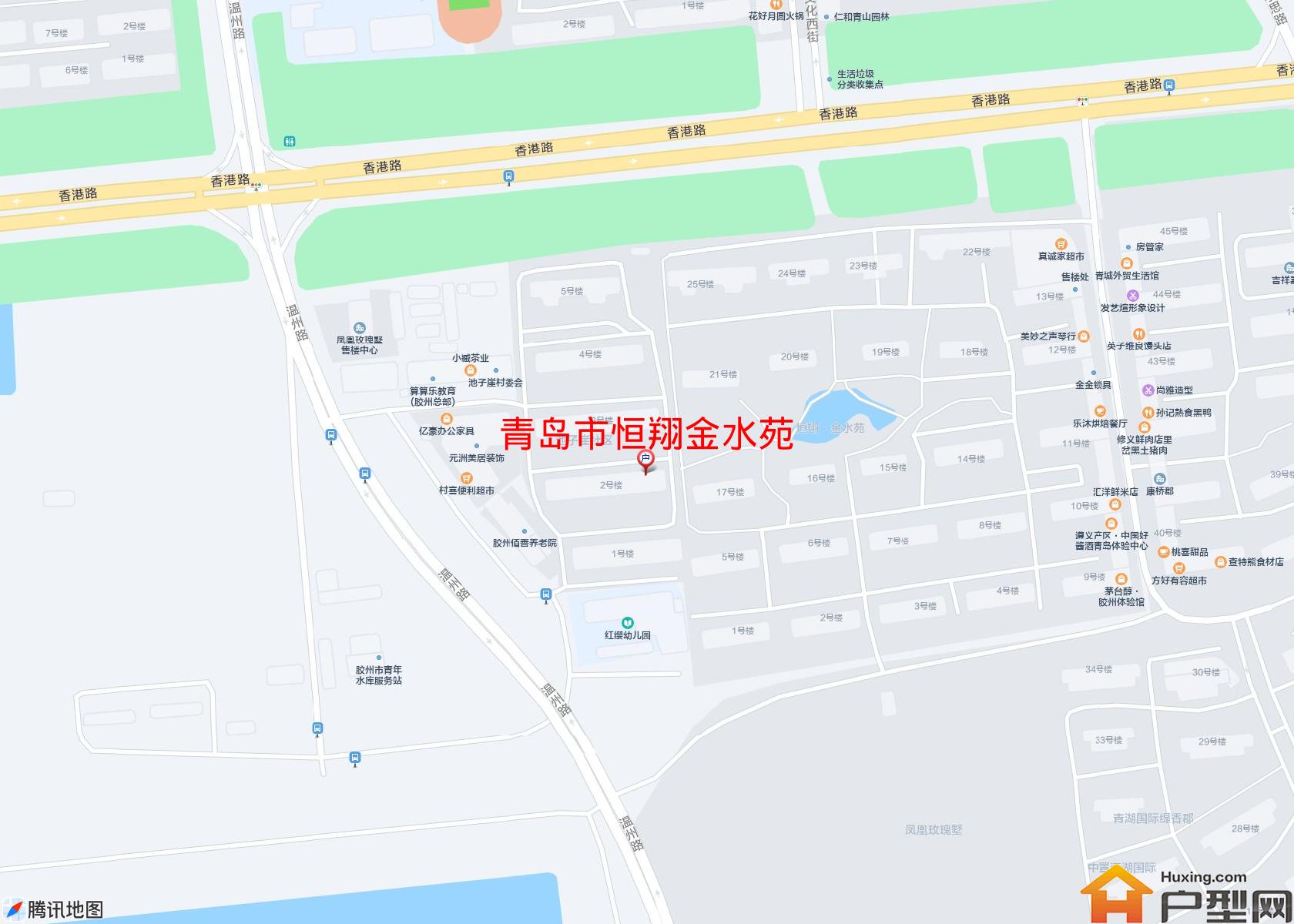 恒翔金水苑小区 - 户型网