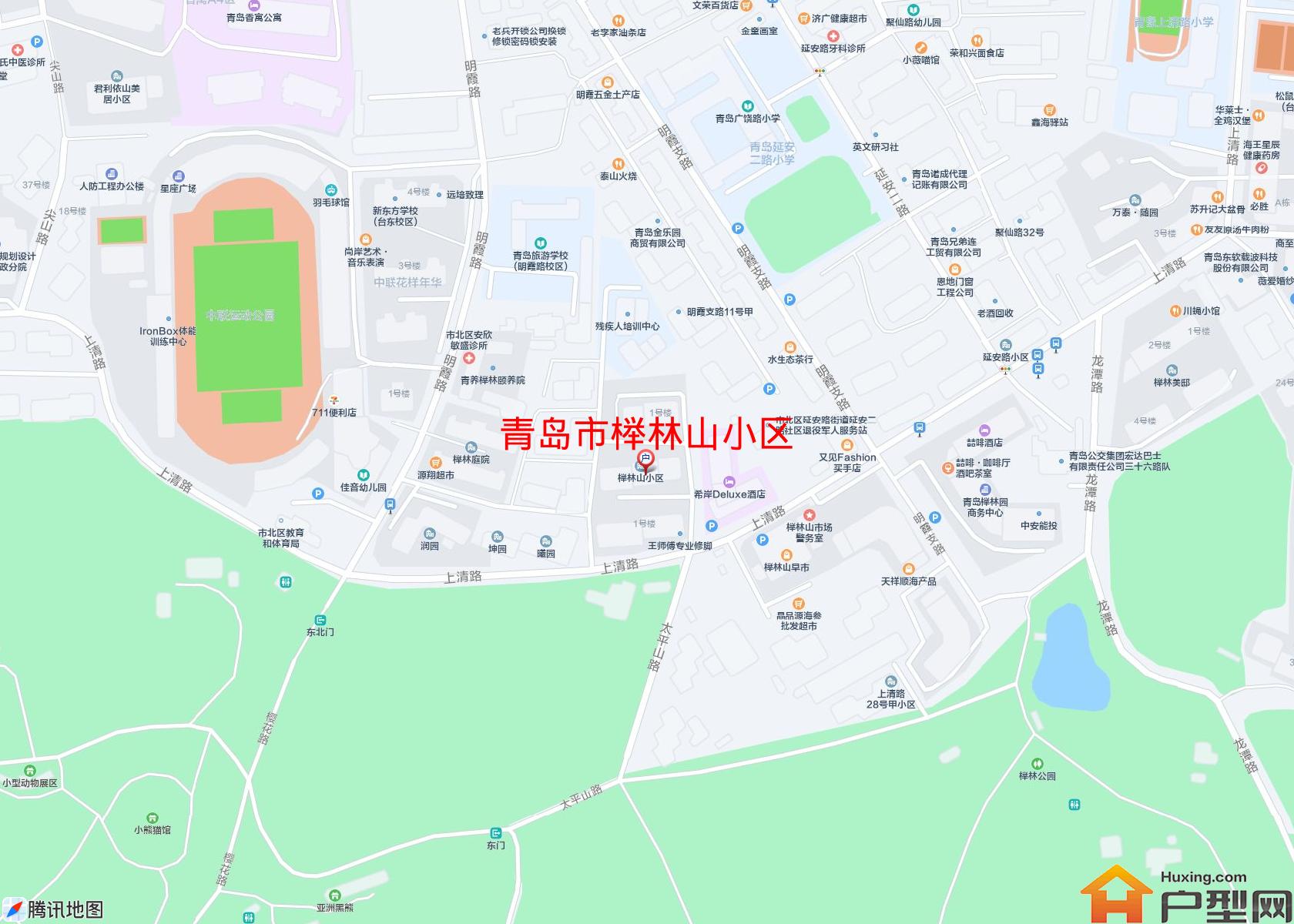 榉林山小区小区 - 户型网